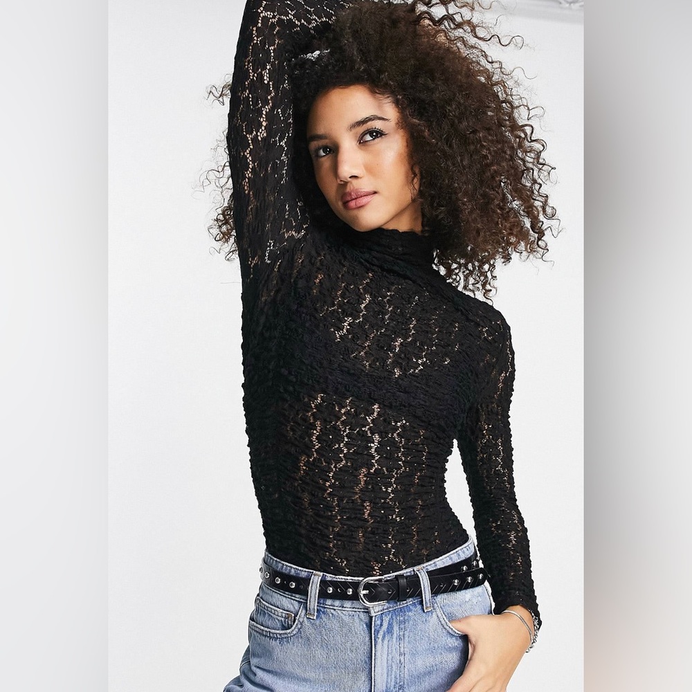 Free People Day & Night Lace BodySuit